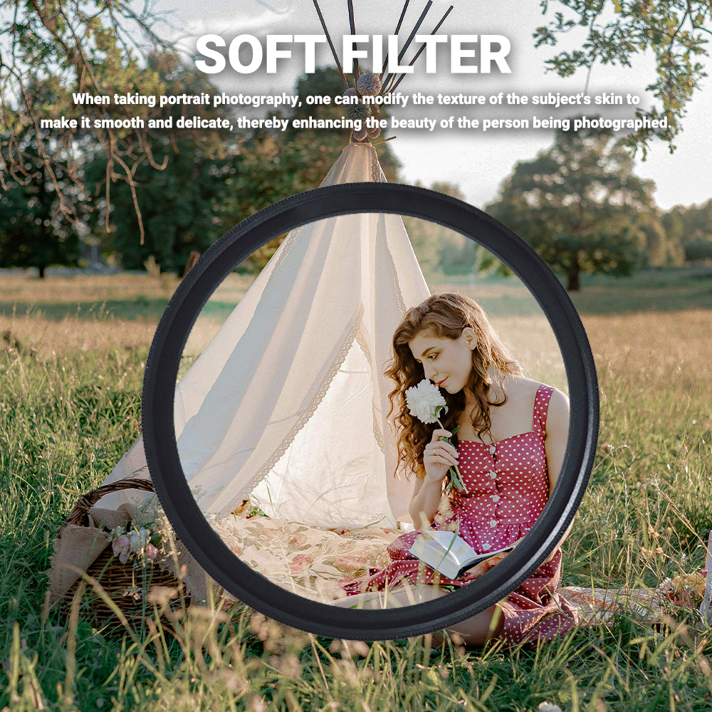 ZOMEI soft focus filter for Nikon, Sony, Olympus, Pentax