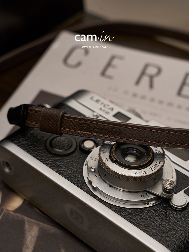 Cam-in LCS-068 Series Genuine Leather Shoulder Neck Camera Strap