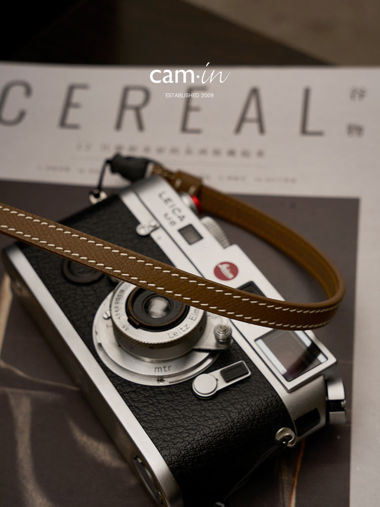 Cam-in LCS-068 Series Genuine Leather Shoulder Neck Camera Strap